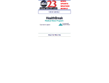 Tablet Screenshot of abc23.com
